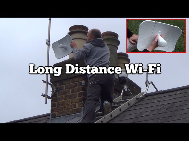 Trying Long Distance Wi-Fi in London using UBIQUITI LiteBeams
