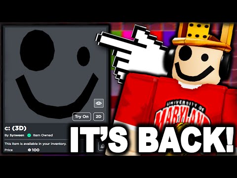IT'S BACK!? THE C: FACE HAS RETURNED! (ROBLOX 2012 APRIL FOOLS HACK ACCESSORY)