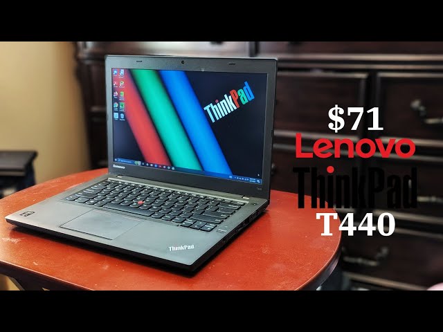 $71 Lenovo ThinkPad T440 (New Daily Driver Laptop!)