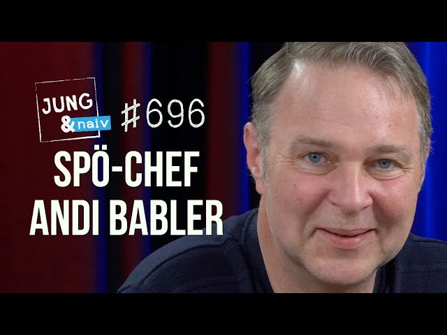 Andi Babler, Vorsitzender der SPÖ (Sozialdemokratische Partei Österreichs) - Jung & Naiv: Folge 696