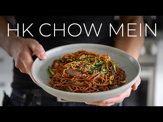 Hong Kong Style Chow Mein Noodles Recipe you can be CHOWING DOWN NOW