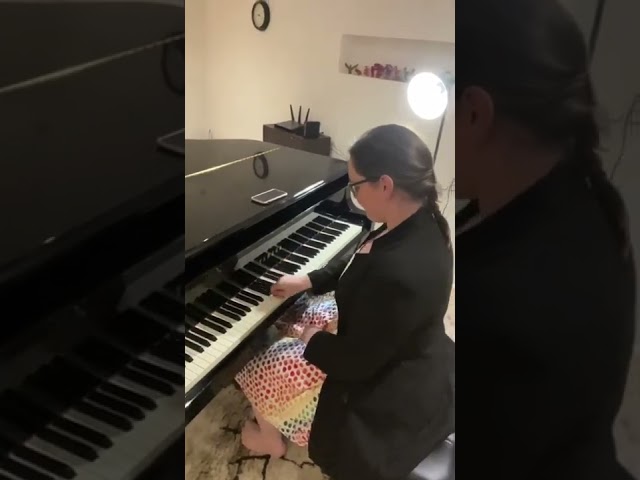 when your friend plays your piano