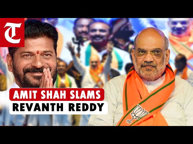 Amit Shah slams Revanth Reddy over fake video case