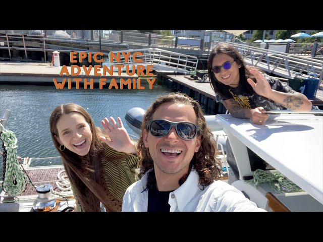 EP. 9 Visiting FAMILY & Sailing in the NEW YORK CITY HARBOR