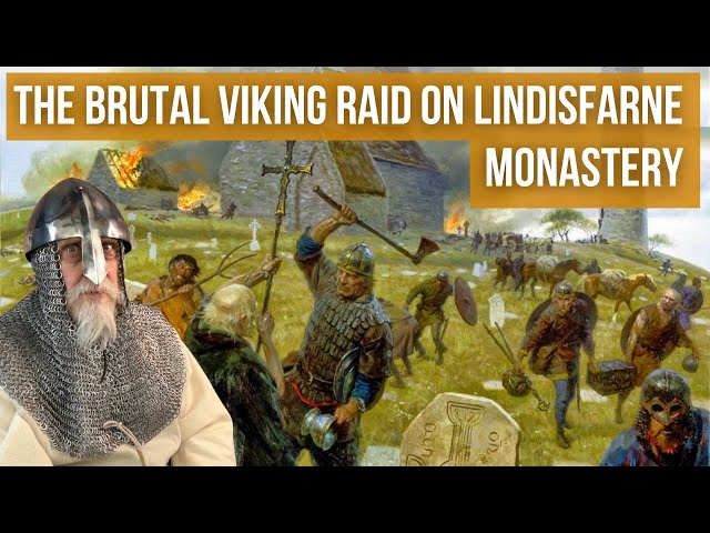 The Brutal Viking Attack on Lindisfarne Monastery