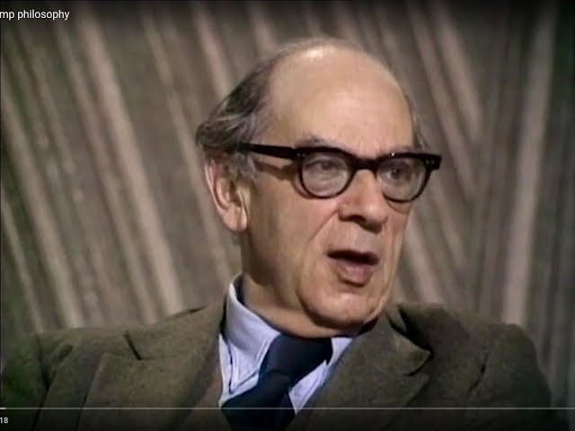 Isaiah Berlin interview on Why Philosophy Matters (1976)