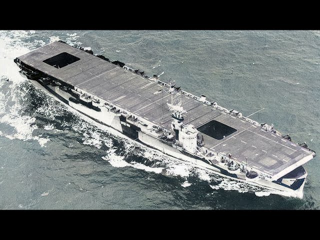 The USS Ommaney Bay Sinking