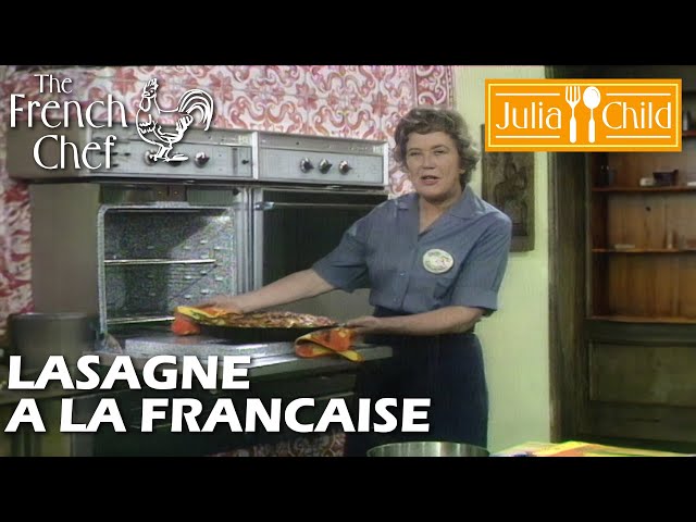 Lasagne a la Francaise | The French Chef Season 7 | Julia Child