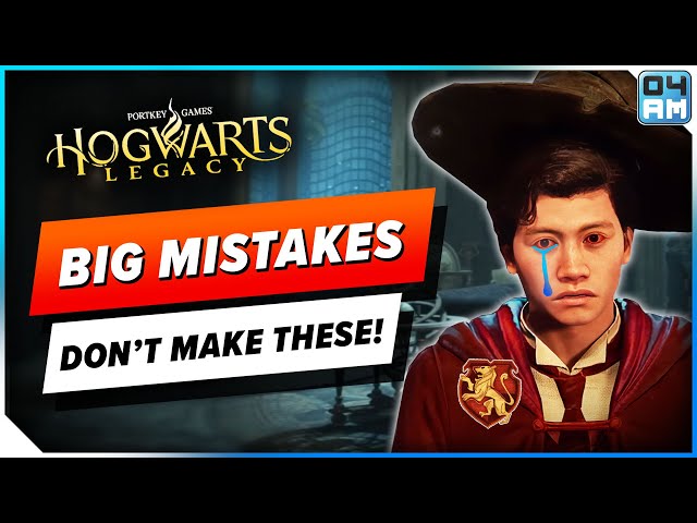 AVOID These 5 Mistakes in Hogwarts Legacy When Choosing Your House!