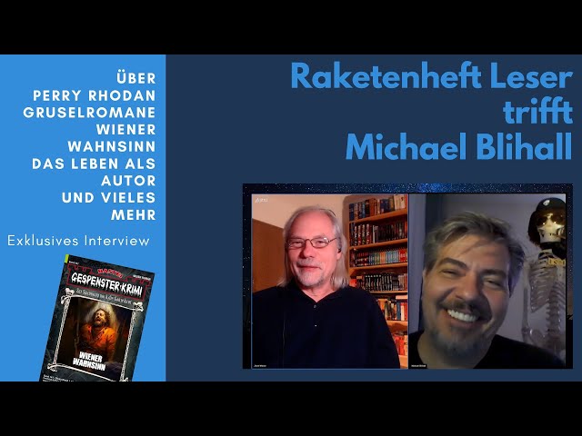Exklusives Interview mit Autor Michael Blihall  - Gespenster-Krimi, Jerry Cotton,  Professor Zamorra