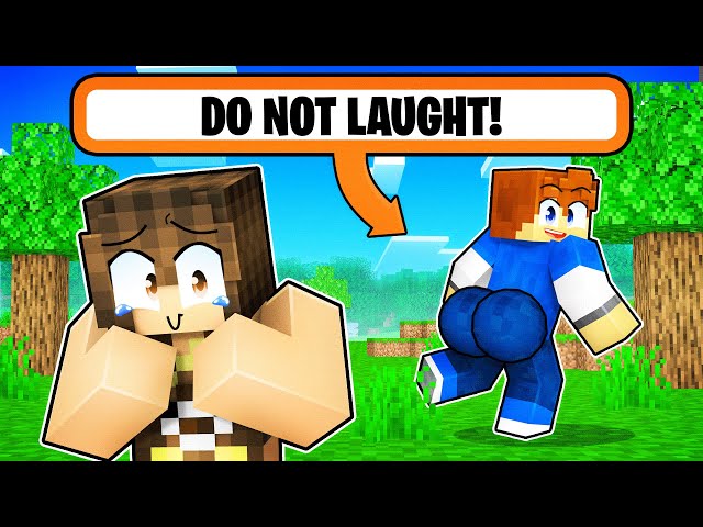 You LAUGH you LOSE! - ( Minecraft Movie)