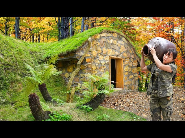 Building a Hobbit Wine Cellar - Idea for Building an Underground Stone Wine Cellar, Free Footsteps