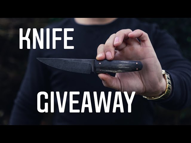 Knife Making - Tanto/Kwaiken Giveaway