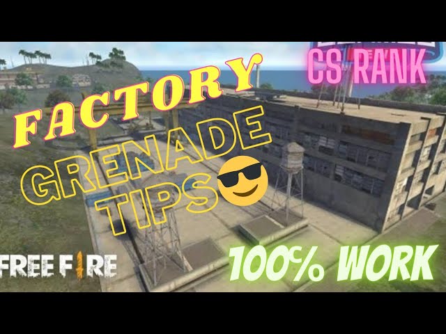 Factory pre grenade tips and trick 🤓|100℅ work #shorts #csrank #freefire