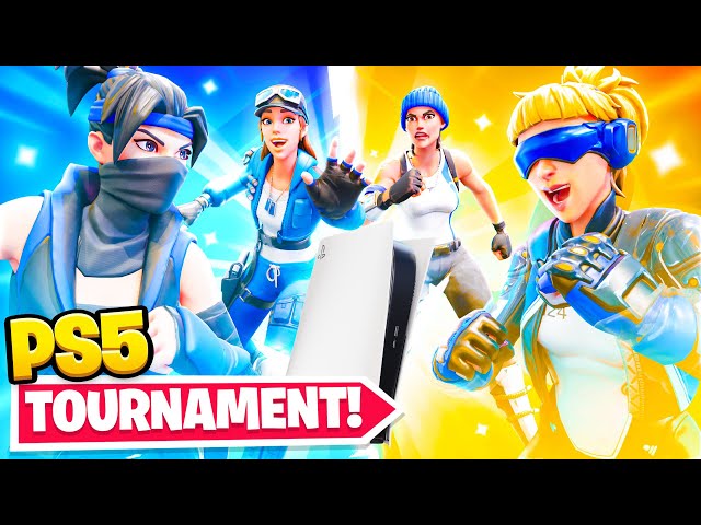 I Hosted a PS5 ONLY Tournament for $100 in Fortnite... (best PS5 players)