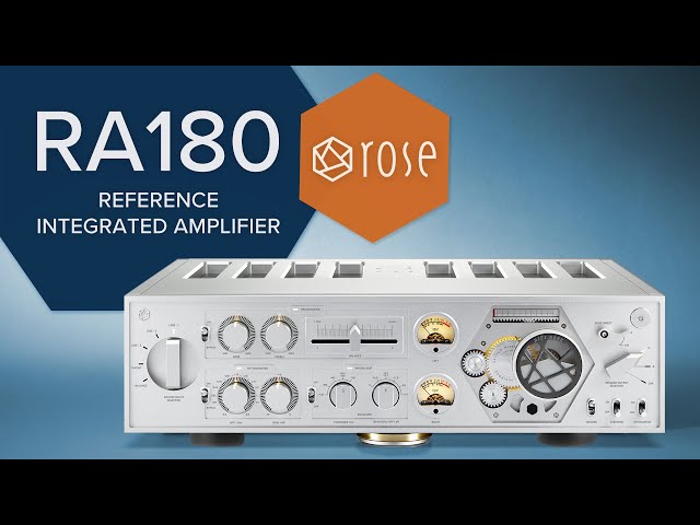 HiFi Rose RA180 Integrated Amplifier: An Industrial, Steampunk-Inspired Look for Your Hi-Fi System!