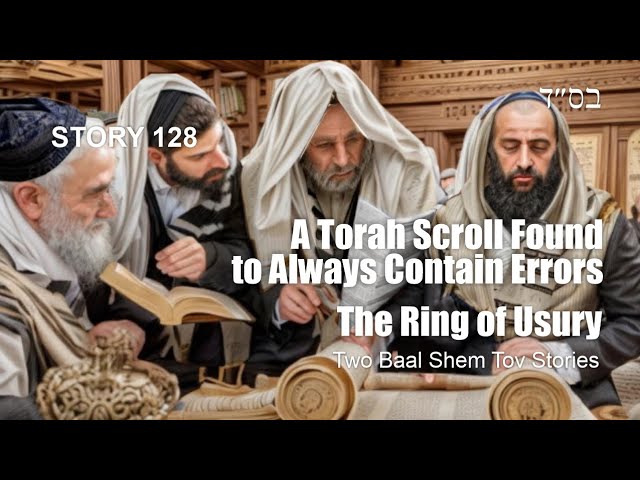 A Torah Scroll Found to Always Contain Errors - The Ring of Usury - 2 Baal Shem Tov stories