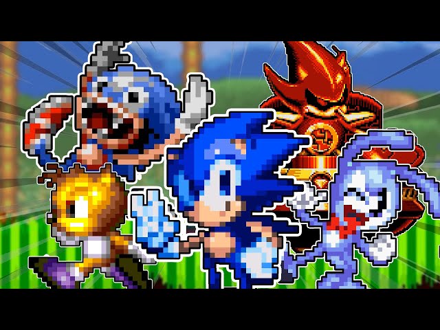 The Wonderful World of Sonic Fan Games - 30 Years of Fan Game History!
