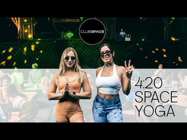 CLUB SPACE YOGA 420 BY Rachel Lynn & Andrea Lopez / EPISODE 41/ Presented by Link Miami Rebels