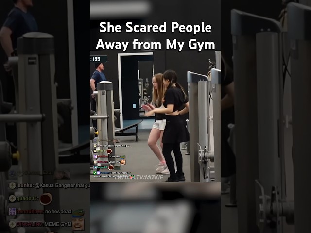 She is Making My Gym Fail. 🙄