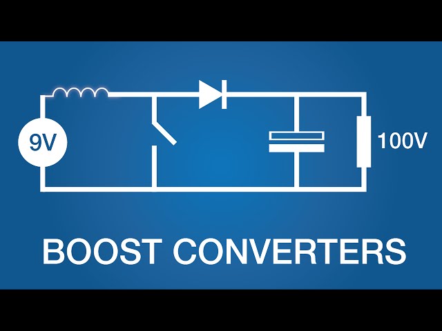How Boost Converters Work (DC-DC Step-Up) - Electronics Intermediate 1