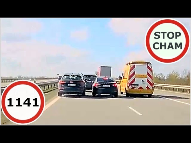 Stop Cham #1141 - Niebezpieczne i chamskie sytuacje na drogach
