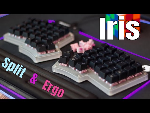 Custom Split Ergonomic Keyboard For Under $200? | Iris PE Custom Build and Modding, Bobagum Switch