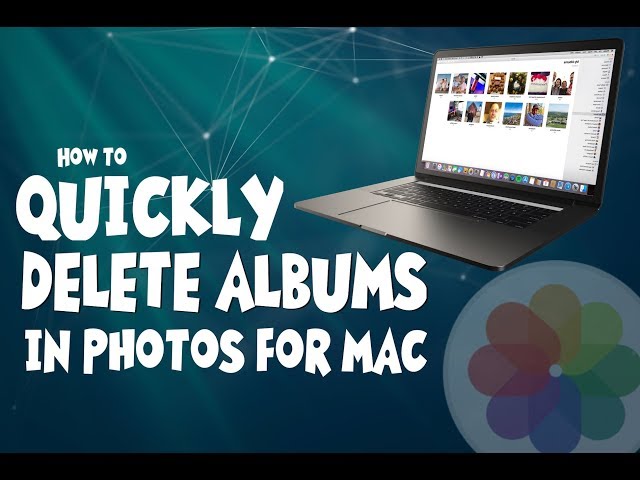 Quickly Delete Albums in Photos for Mac