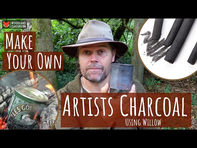 How To Make Artists Charcoal Using Willow