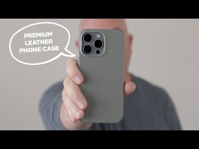 The Best Leather Phone Case? Review of the MOFT Movas Vegan Leather Phone Case.