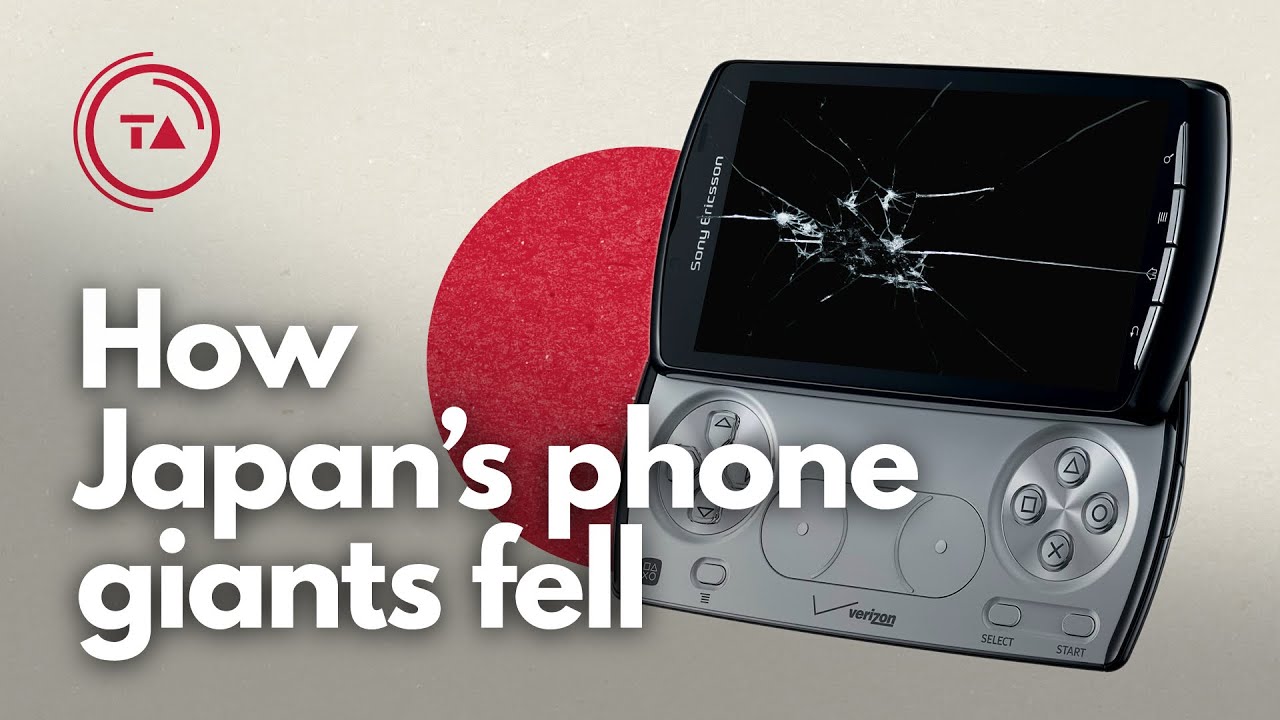 The rise & fall of Japanese phone giants