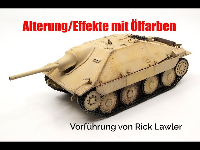 MBK Modelling Special #013 - Weathering/Effects with Oilcolors (Demo of Rick Lawler)