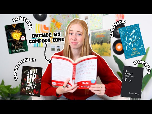 I Read 5 Books Outside My Comfort Zone