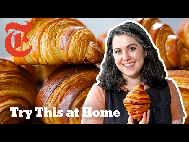 Make Perfect Croissants With Claire Saffitz | Try This at Home | NYT Cooking