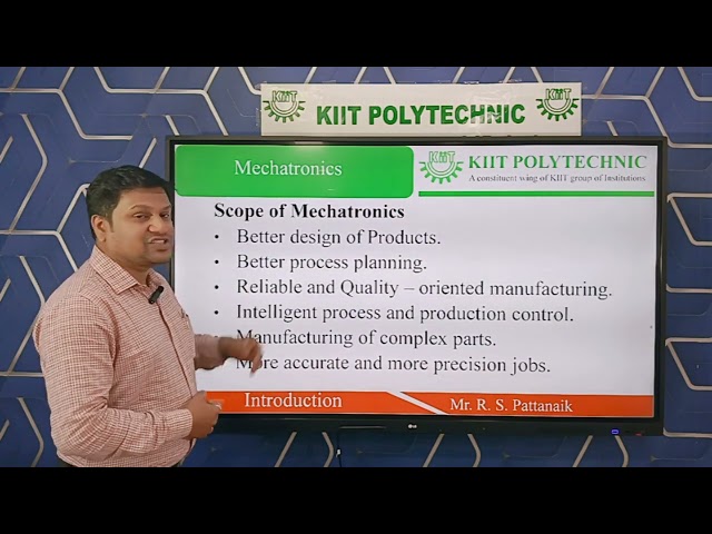 Introduction_Mechatronics_5th Semester Mechanical Engineering
