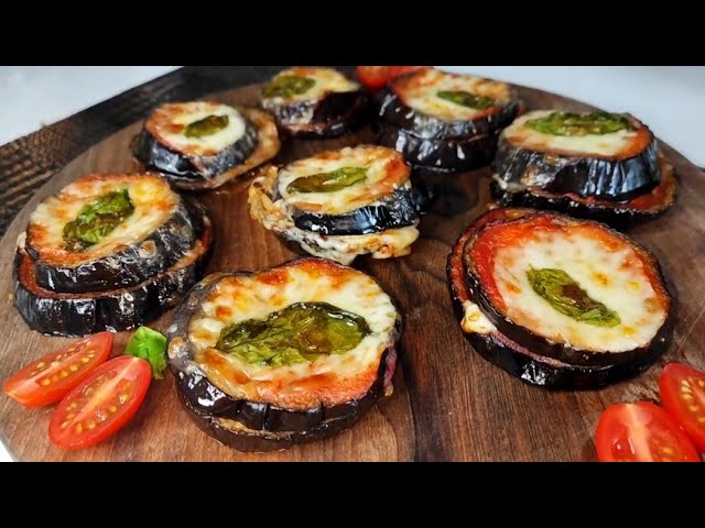 Don't fry the aubergines anymore but cook them in this simple and delicious way! 😍