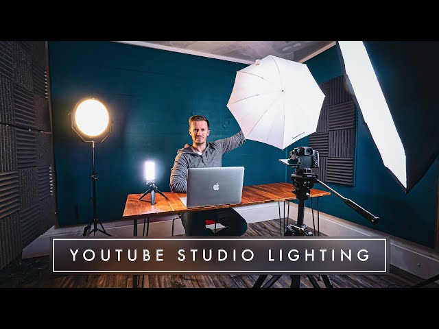 HOW TO LIGHT YOUR YOUTUBE VIDEOS LIKE A PRO!