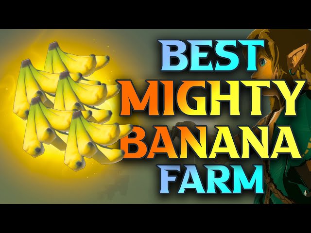 AMAZING! Tears Of The Kingdom Mighty Banana Farm - How To Find Mighty Bananas In TotK