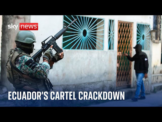 On the front line of Ecuador's war against the drug cartels