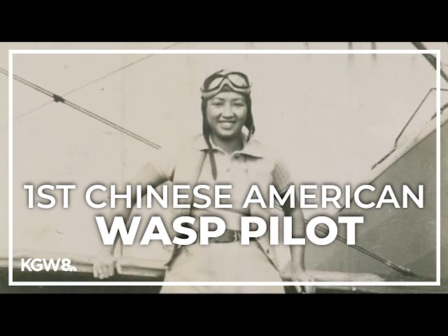 Hazel Ying Lee, the first Chinese-American woman to fly for the US military