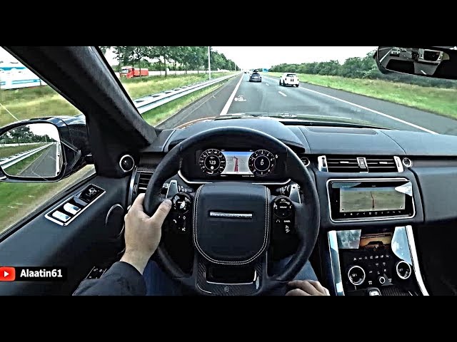 The NEW Range Rover Sport SVR Test Drive