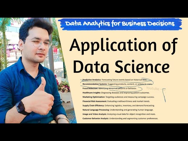 Application of Data Science | Hindi | Data Analytics for Business Decision | MBA,BBA
