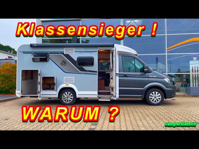 UNGLAUBLICH❗️der LEICHTESTE Camper❗️1 t Zuladung🔥Knaus VAN TI  MAN VW Crafter Wohnmobil unter 7 m