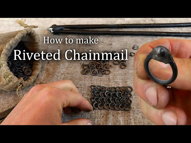 How to make riveted chainmail