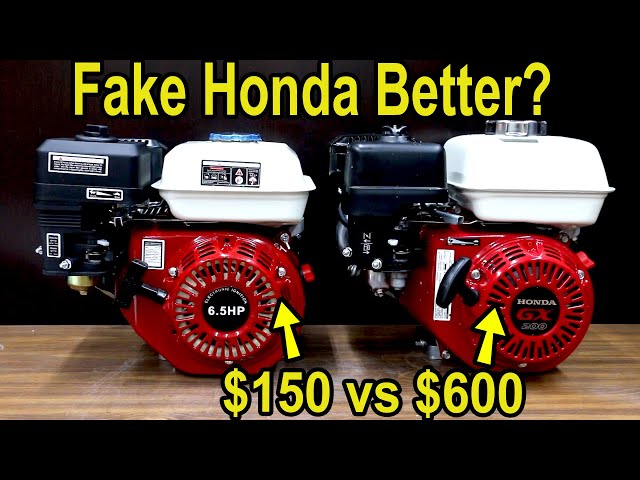 $150 Honda Clone vs $600 Honda? Let’s settle this! Fuel Efficiency, Horsepower, Durability, Starting