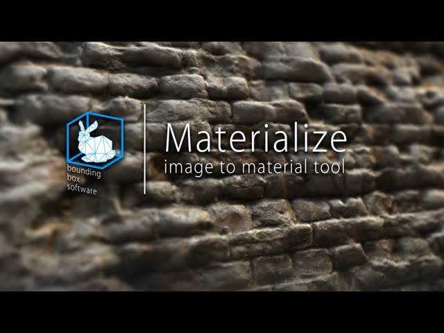 Materialize -- An AMAZING Free Texture Map Generating Tool