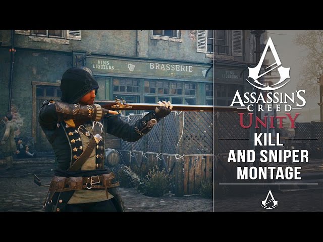 Assassin's Creed - Unity SNIPER and KILL Montage (Music Video) in "1080p HD 60fps"