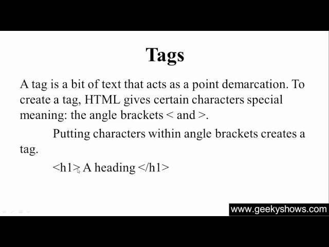 2. Tags and Element in HTML (Hindi)