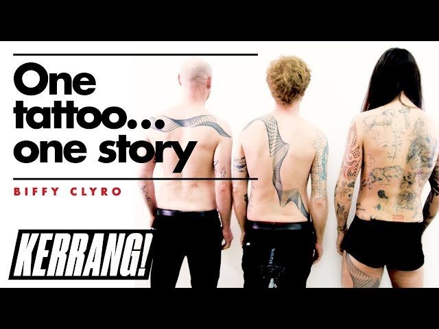 BIFFY CLYRO Show Off Their Awesome Group Tattoo