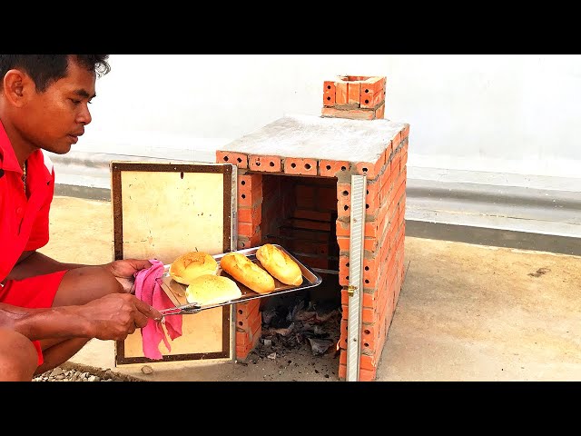 New Idea Build a simple wood stove from cement Brick sand At home